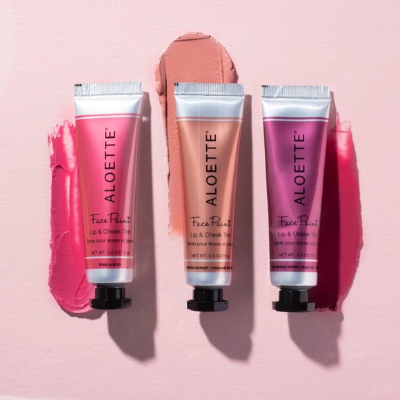 aloette Makeup Aloette Face Paint Lip Cheek Tint Blooming Berry New